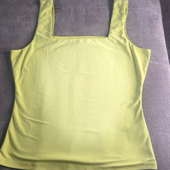 Meraki Fuchsia Square Neck Camisole - Picture 2 of 4